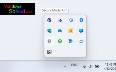 Solved – Windows 11 Secure Mode: Off