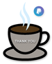 You are welcome to shout us a coffee by clicking on the coffee cup!